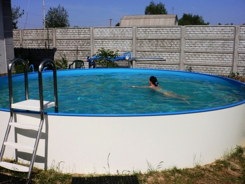 Сборный бассейн Unipool Baden диаметр 8 м, высота 1,5 м (рис.5)