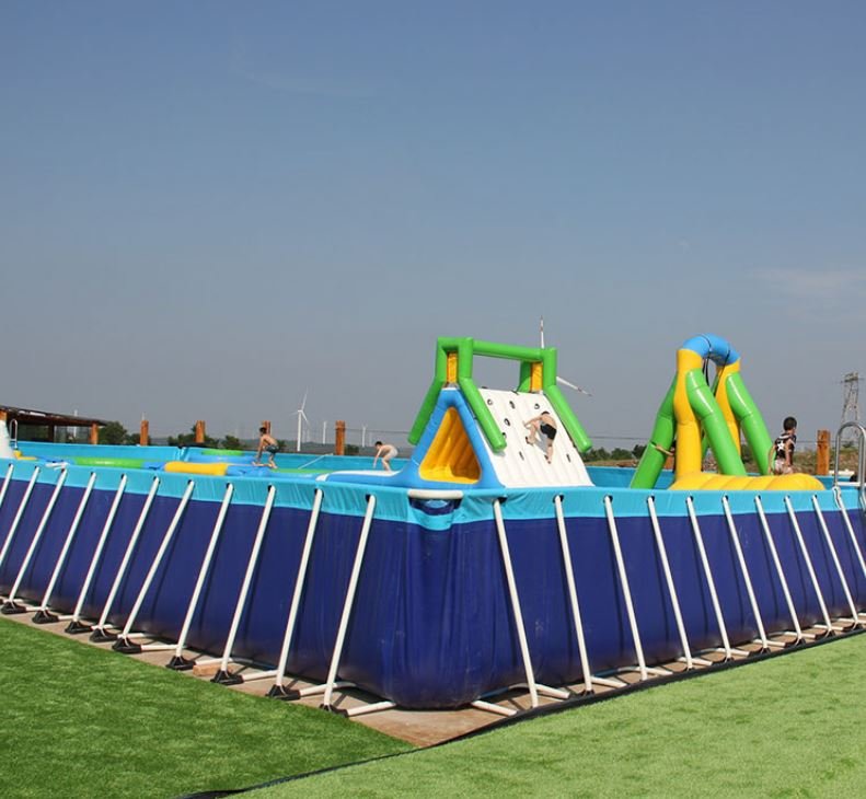 Сборный летний бассейн для глэмпинга 25 x 30 x 1,32 метра (рис.4)