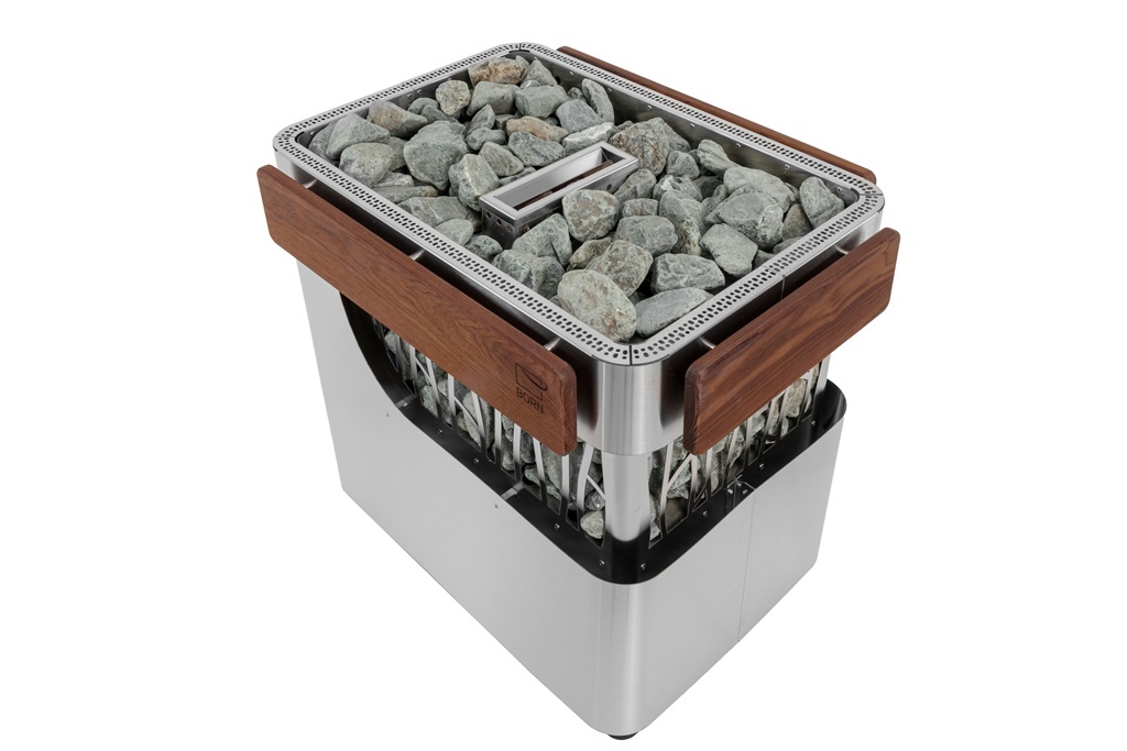 Электрическая каменка BORN stone 13,5 кВт для сауны (рис.28)